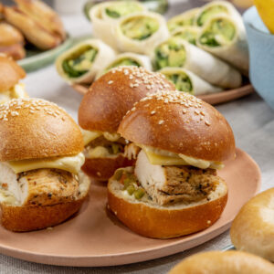 Petit Spicy Chicken Burgers