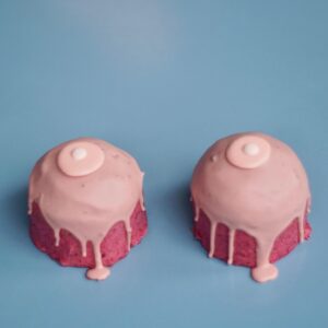 Boobie Cake for a Cause